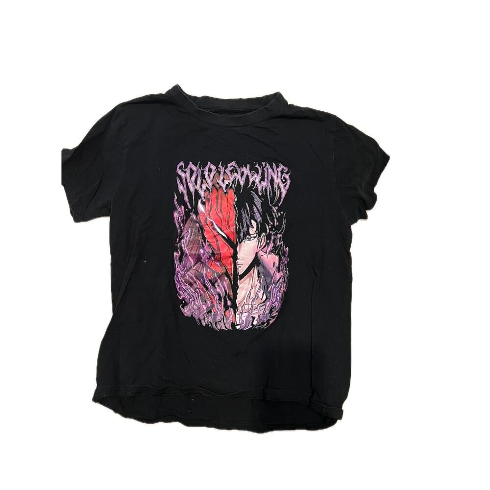 Solo Leveling Shadow Monarch Sung Jin-Woo Shirt Mens L